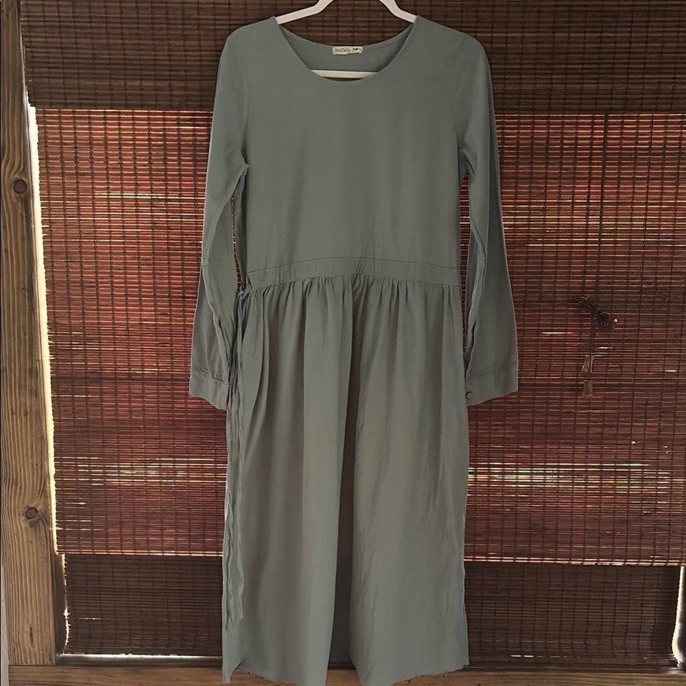100% Cotton Midi Dress